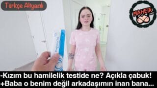 Yeni Evlendiği Kadının Liseli Kızı Aşırı Şıllık Çıkınca Köy Evinde İnleterek Boşalttı