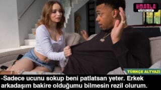Göt Deliğine Tıpa Sokup Yarak Girip Girmeyeceğini Üvey Abisiyle Test Etti