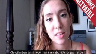 Babasını Aldatan Üvey Annesini Sıkışmışken Yakalayıp Siken Namus Haini