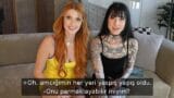 İçerik Üretici Sarışın Kız Bu Kez Üvey Kardeşiyle Video Çekmek İstedi